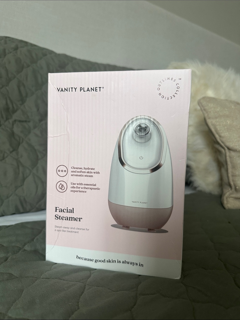 Vanity Planet Pink Facial Steamer - Hydrating Home Spa